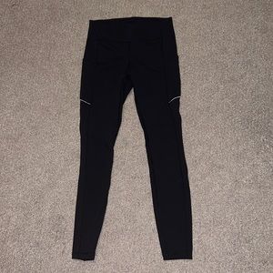 Lululemon Fast and Free High Rise in black